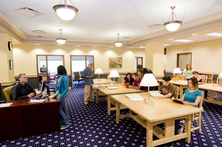 Special Collections Research Center Reading Room, 1st floor
